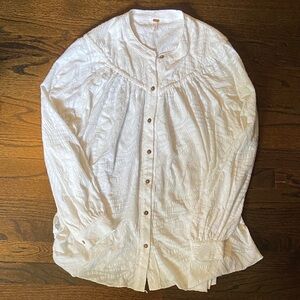 Free People Textured Blouse